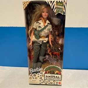 Disney Exclusive Disney’s Animal Kingdom Barbie Doll 1998 Mattel